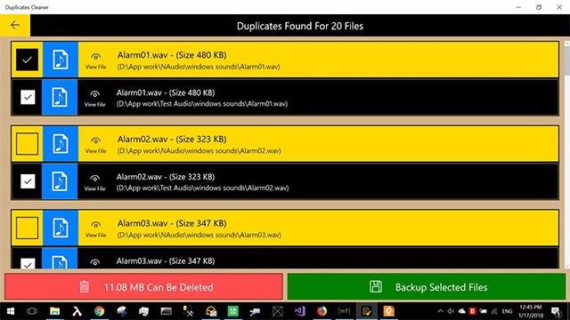 Tìm kiếm file trùng lặp trên PC