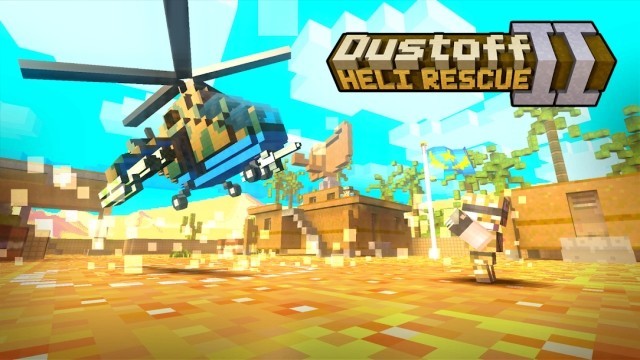 Lái trực thăng cứu hộ và chiến đấu trong game Dustoff Heli Rescue 2