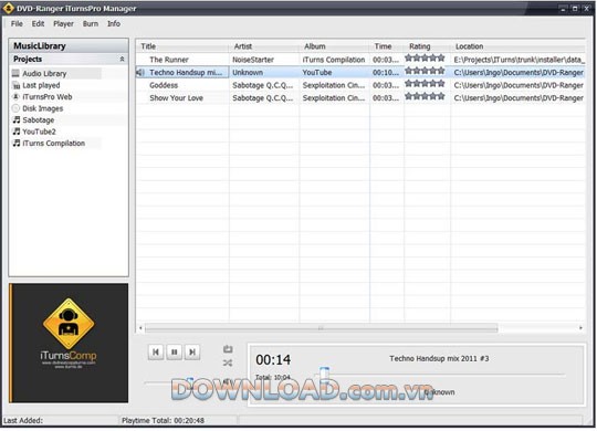 DVD-Ranger iTurnsPro Manager