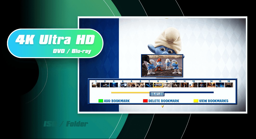 Menu điều hướng của DVDFab Player
