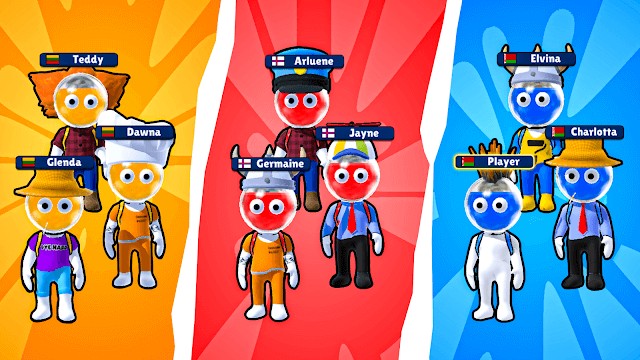 Tham gia trận chiến bắn súng sơn giữa 3 đội