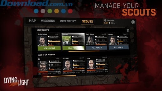 quản lý đội Scout của mình