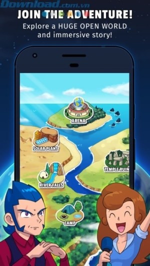 Bước vào cuộc phiêu lưu trong thế giới Dynamon