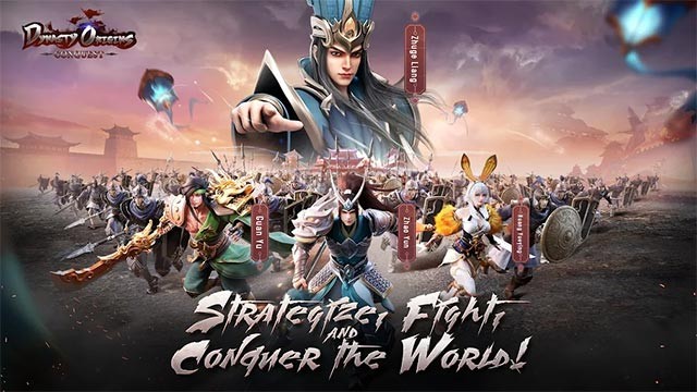 Dynasty Origins: Conquest là game nhập vai kết hợp thẻ bài chủ đề Tam Quốc