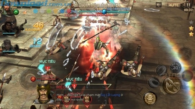 Tham gia vào những trận chiến hoành tráng và mãn nhãn