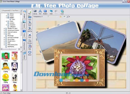 E.M. Free Photo Collage