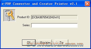 e-PDF Converter and Creator Printer