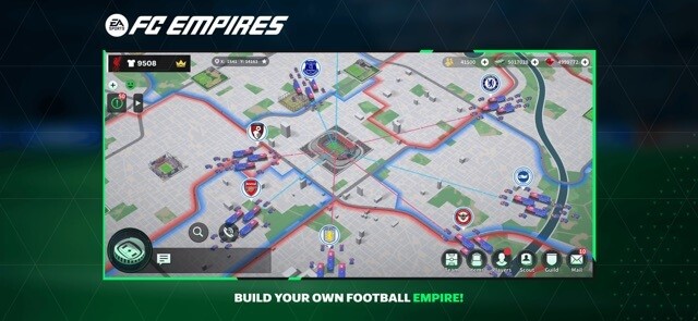 Xây dựng đế chế bóng đá của riêng bạn trong game EA SPORTS FC™ EMPIRES