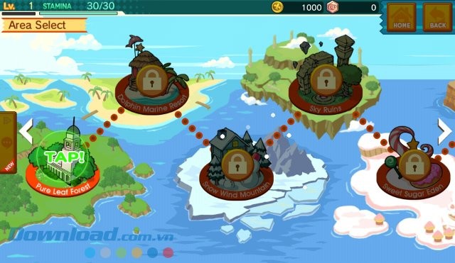 Bản đồ game Eagle: Fantasy Golf