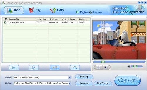 Eahoosoft iPad Video Converter