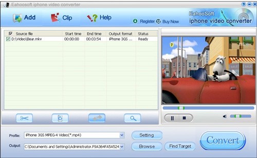 Eahoosoft iPhone Video Converter