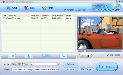 Eahoosoft Nokia Video Converter
