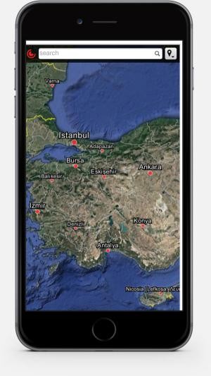 Xem địa hình các khu vực