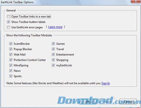 EarthLink Toolbar for Firefox