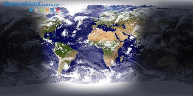 Xem bản đồ thế giới bằng EarthView