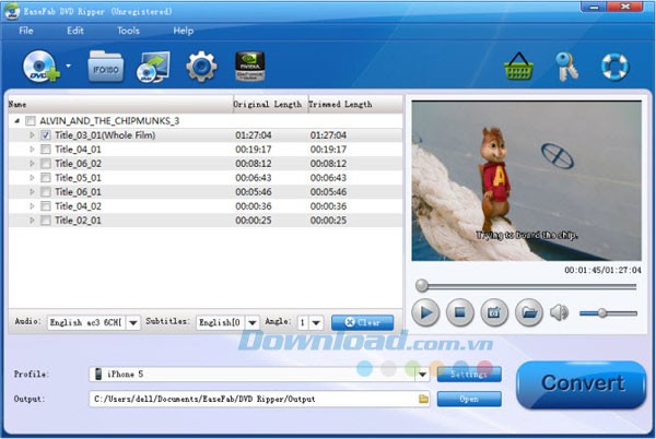 EaseFab DVD Ripper