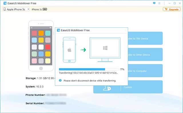 Chia sẻ file giữa các thiết bị iOS và đồng bộ hóa data máy tính với iPhone / iPad