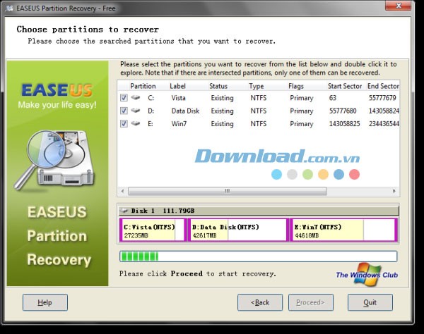 Easeus Partition Recovery