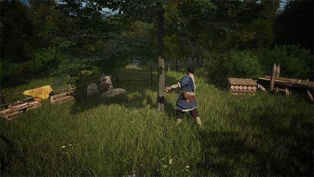 Ra lệnh cho các đệ tử thực hiện các công việc sinh hoạt và rèn luyện võ thuật