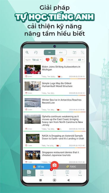 Học Tiếng Anh qua tin tức