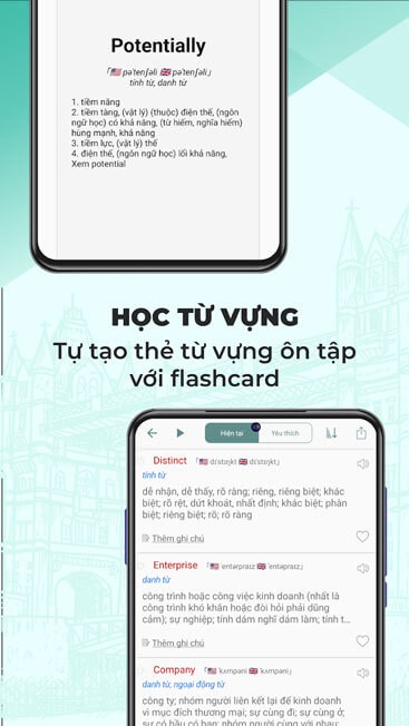 Tạo thẻ từ vựng ôn tập