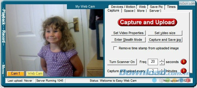 Easy Free Web Cam