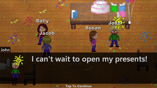 Đưa bạn bè, người thân vào trò chơi mà bạn sáng tạo với tư cách là dàn nhân vật chính