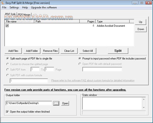 Easy Pdf Split & Merge