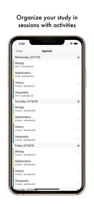 Tổ chức sắp xếp các môn học để dễ quan sát