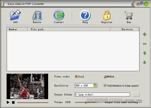Easy Video to PSP Converter