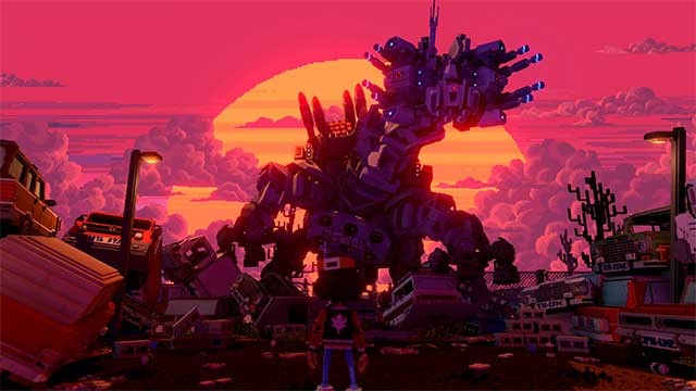 Tham gia các trận chiến theo lượt với quái vật và máy móc