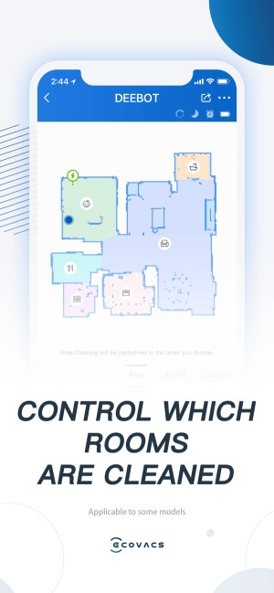Điều khiển các phòng cần làm sạch