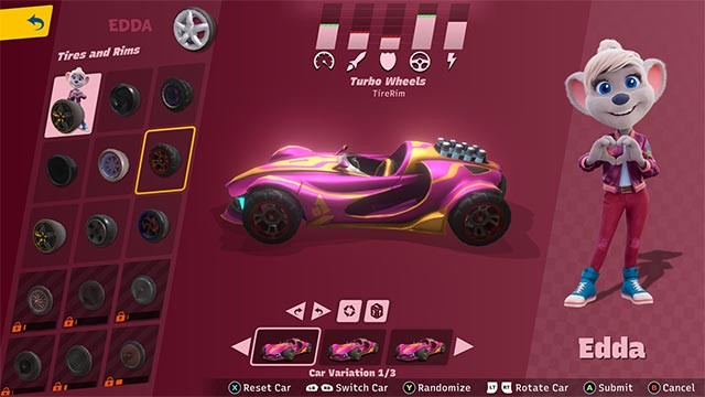 Nâng cấp xe đua và mở khóa những khả năng mới để làm phong phú cuộc chơi tốc độ