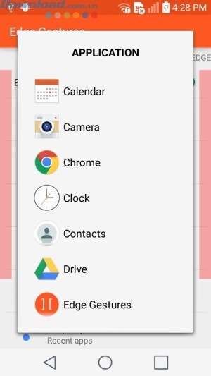 Khởi chạy ứng dụng