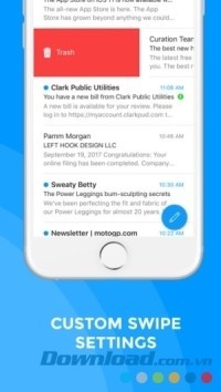 Tùy chỉnh thao tác chạm