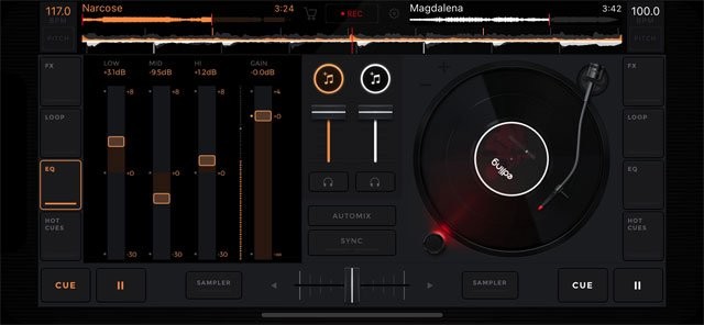 edjing Mix được thiết kế bởi những DJ chuyên nghiệp
