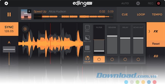 Giao diện Edjing Pro