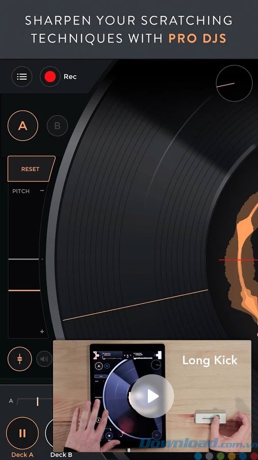 Tạo âm thanh cào xước scratching ấn tượng