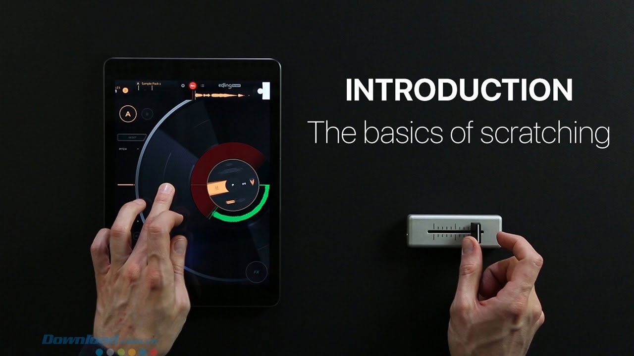 Kết hợp Edjing Scratch và Mixfader