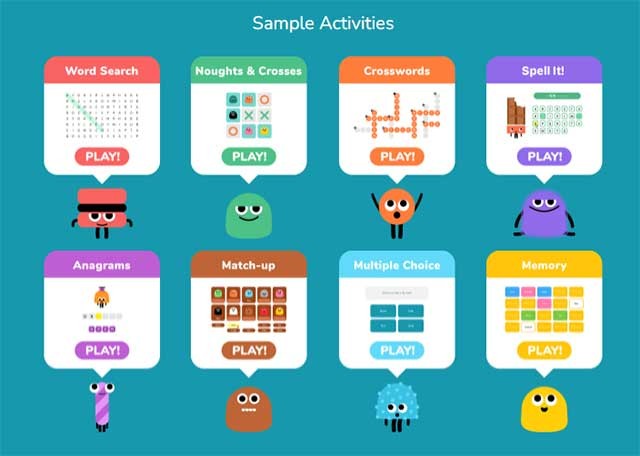 Educandy giúp giáo viên tạo ra các trò chơi học tập hấp dẫn, vui nhộn
