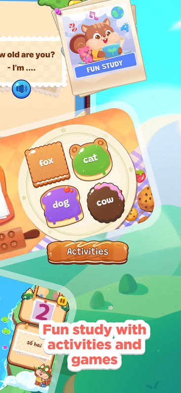 Mỗi bài học đều có các video hướng dẫn