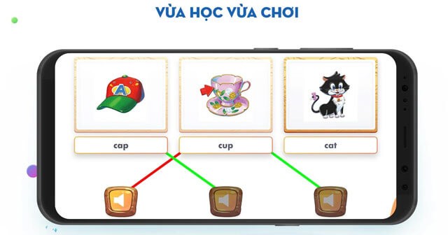 Ứng dụng vừa học Tiếng Anh vừa chơi
