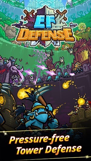EF Defense là một trò chơi chiến lược phòng thủ hấp dẫn, không áp lực