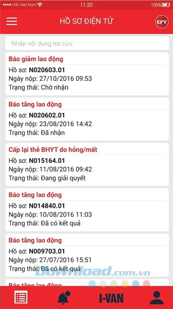 Hồ sơ điện tử