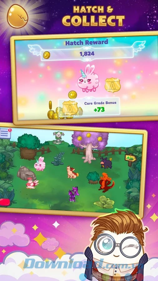 Thu thập các loài trứng và giải thưởng