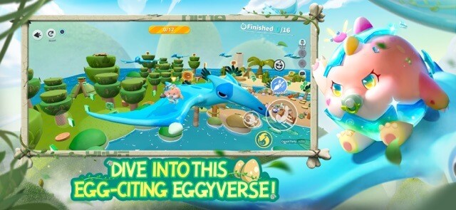 Đắm mình trong vũ trụ của các quả trứng đáng yêu