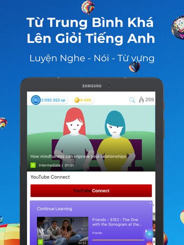 Ứng dụng học Tiếng Anh