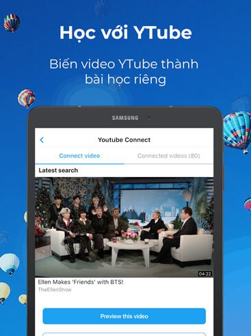 Học Tiếng Anh với Youtube