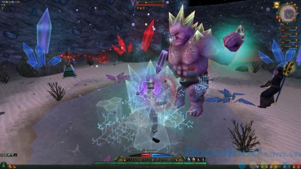 Đấu boss trong Eldevin