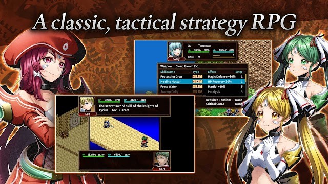 SRPG Eldgear là game nhập vai chiến lược chiến thuật cổ điển